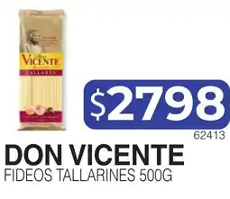 Masivos Don Vicente Fideos tallarines oferta