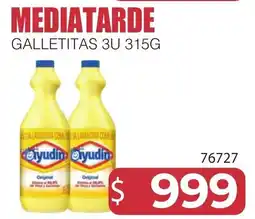 Masivos Galletitas 3u 315g oferta
