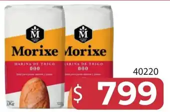 Masivos Morixe harina de trigo 000 oferta