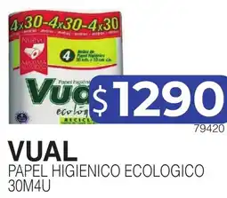 Masivos Vual papel higienico ecologico oferta