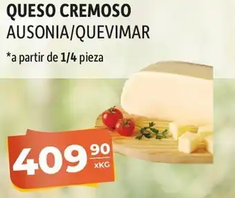 El Milagro Mayorista Queso Cremoso Ausonia/Quevimar oferta