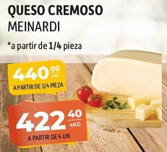 El Milagro Mayorista Queso Cremoso Meinardi oferta