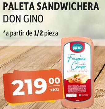 El Milagro Mayorista Paleta Sandwichera Don Gino oferta