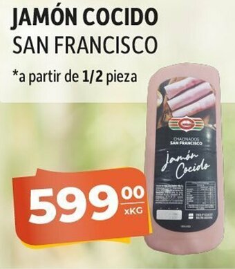 El Milagro Mayorista Jamón Cocido San Francisco oferta