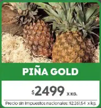 Jumbo Piña gold oferta