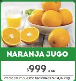 Jumbo Naranja jugo oferta