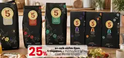 Coto 5 hispanos café varios tipos oferta