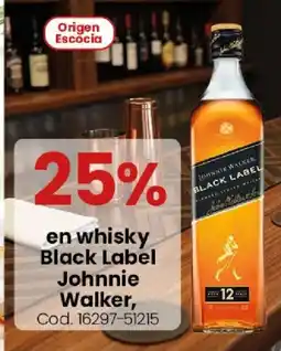 Coto Johnnie Walker Black Label oferta