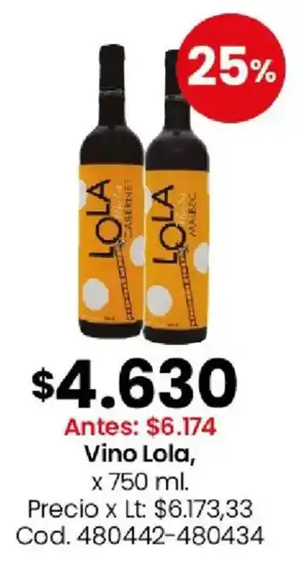Coto Lola vino oferta