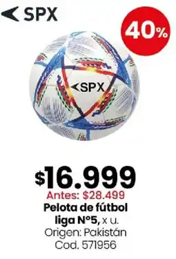 Coto SPX pelota de fútbol liga N°5 oferta