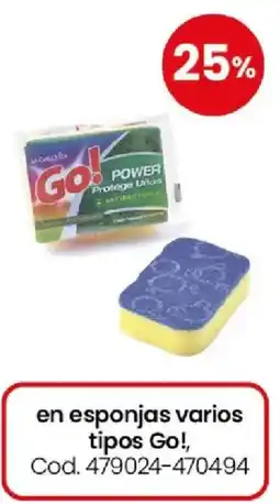 Coto Go! esponjas varios tipos oferta