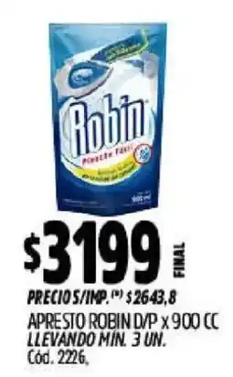 Supermercados Yaguar Robin prensa tinta oferta