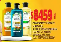 Supermercados Yaguar Herbal essences shampoo/ acondicionador herbal essences oferta