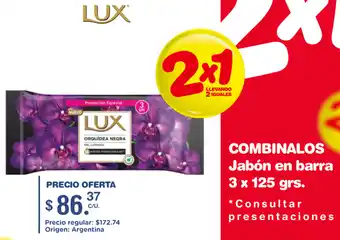 Combinalos Jabón En Barra 3 x 125 grs
