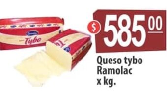 Autoservicio Capo Queso Tybo Ramolac x Kg. oferta