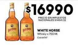 Diarco White horse - whisky x 750 ml. cód:44747 oferta