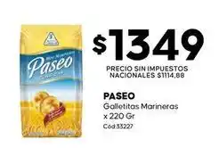 Diarco Paseo - galletitas marineras oferta
