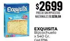 Diarco Exquisita - bizcochuelo c	ext{ó}d:3796 oferta