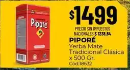 Diarco Pipore - yerba mate tradicional clásica x 500 gr. cód:18632 oferta