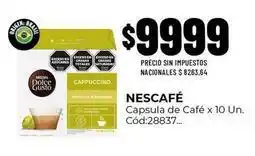 Diarco Nescafé - capsula de café x 10 un. cód:28837 oferta