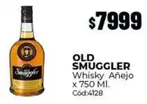 Diarco Old smuggler - whisky añejo x 750 ml. cód:4128 oferta
