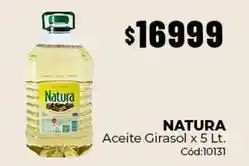 Diarco Natura - aceite girasol x 5 lt. cód:10131 oferta