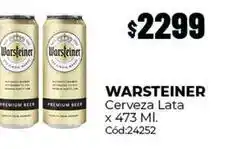 Diarco Warsteiner - cerveza lata x 473 ml. cód:24252 oferta