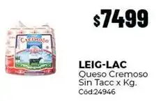 Diarco Queso cremoso sin tacc x kg. cód:24946 oferta
