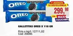 Maxiconsumo Oreo - galletitas x 118 gr oferta