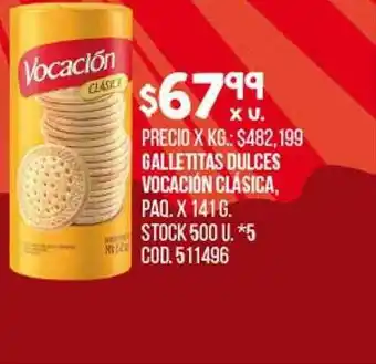 Coto Galletitas Dulces Vocación Clásica oferta