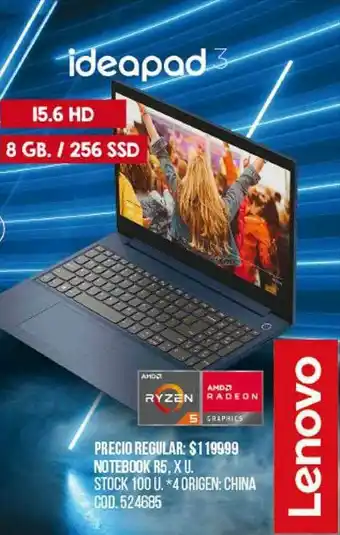 Coto Notebook R5 oferta