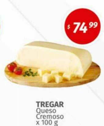 Arcoiris Supermercados Tregar Queso Cremoso oferta
