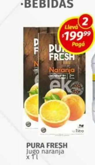 Pura Fresh Jugo Naranja