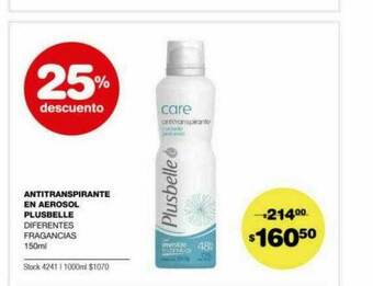 Atomo Conviene Antitranspirante En Aerosol Plusbelle oferta