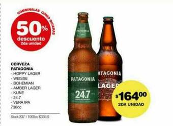 Atomo Conviene Cerveza Patagonia oferta