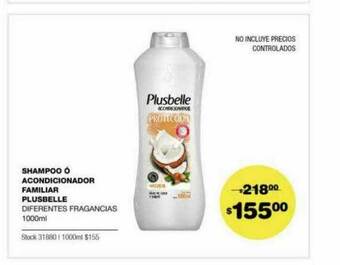 Atomo Conviene Shampoo ó Acondicionador Familiar Plusbelle oferta