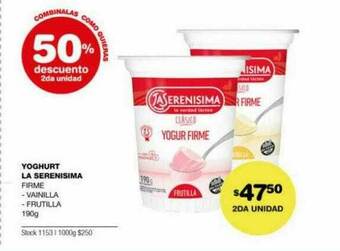 Atomo Conviene Yoghurt La Serenisima oferta