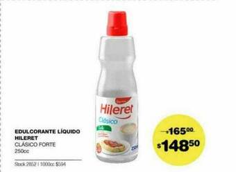 Atomo Conviene Edulcorante Líquido Hileret oferta