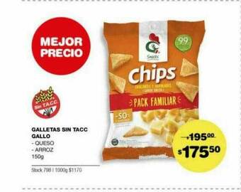 Atomo Conviene Galletas Sin Tacc Gallo oferta