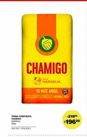 Atomo Conviene Yerba Compuesta Chamigo oferta