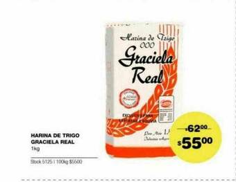 Atomo Conviene Harina De Trigo Graciela Real oferta