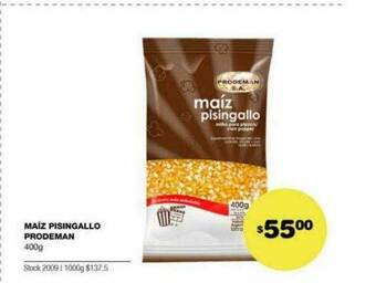 Atomo Conviene Maíz Pisingallo Prodeman oferta