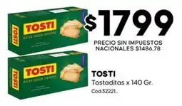 Diarco Tosti tostaditas oferta