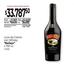 La Anonima Baileys licor de crema con whisky oferta