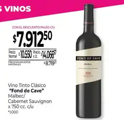 La Anonima Fond de cave vino tinto clásico oferta