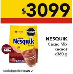 Nini Mayorista Nesquik cacao mix cacaos oferta