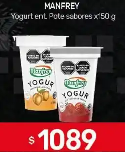 Nini Mayorista Manfrey yogur ent. pote sabores oferta