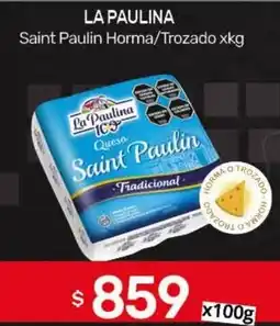 Nini Mayorista La paulina queso saint paulin oferta