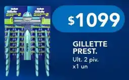 Nini Mayorista Gillette prest. ult. 2 piv. oferta