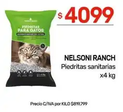 Nini Mayorista Nelsoni ranch piedritas sanitarias oferta